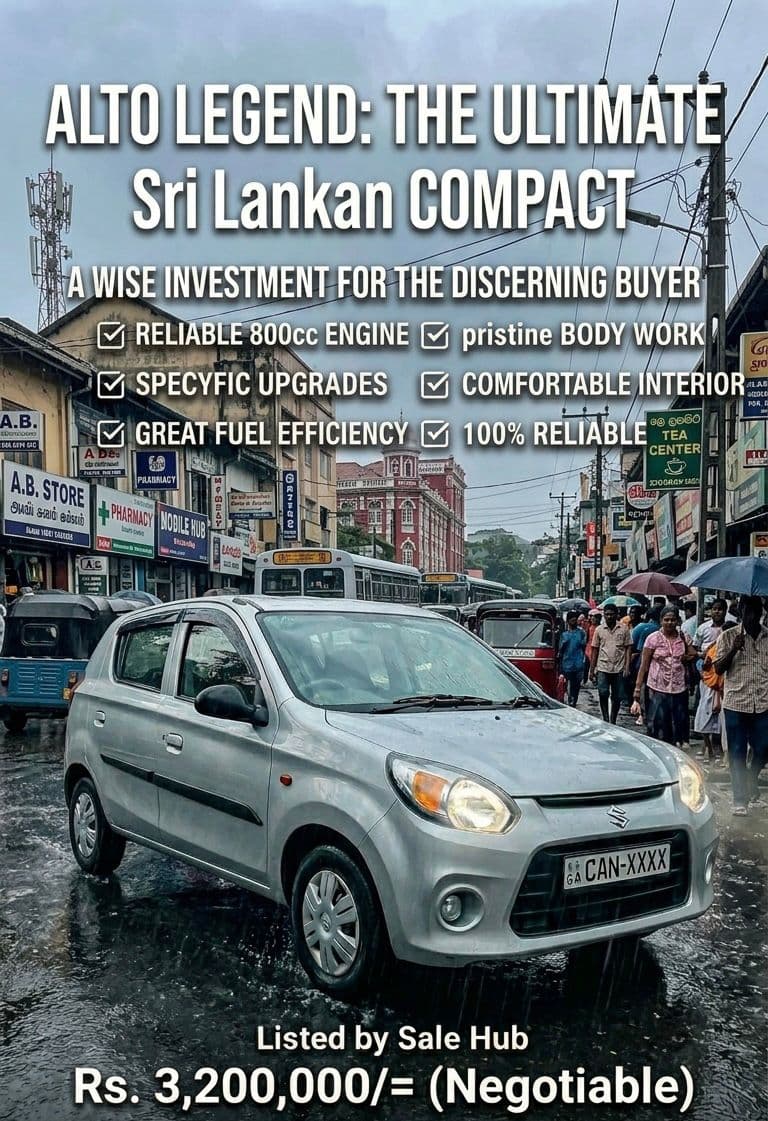 2015 Suzuki Alto for sale in Colombo, Sri Lanka